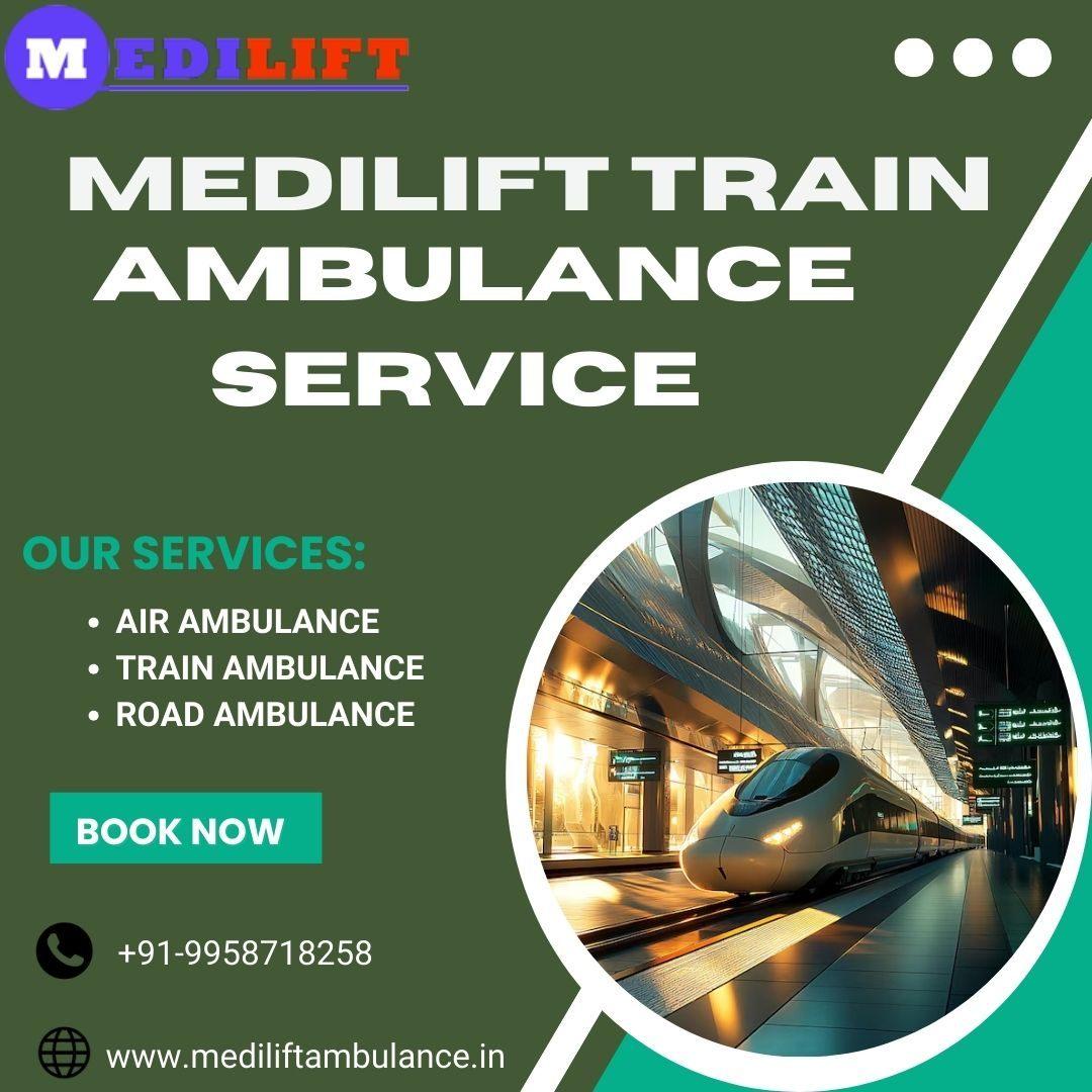 Use Medilift  Train Ambulance to Transfer Patient Safely in Bangalore