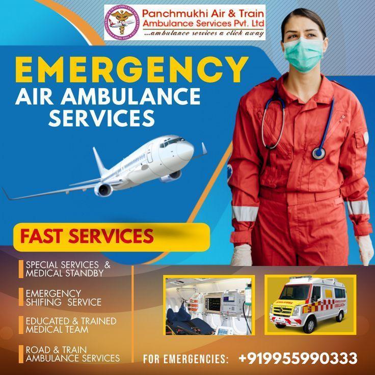 Hire Luxury Air and Train Ambulance Services in Thiruvananthapuram 