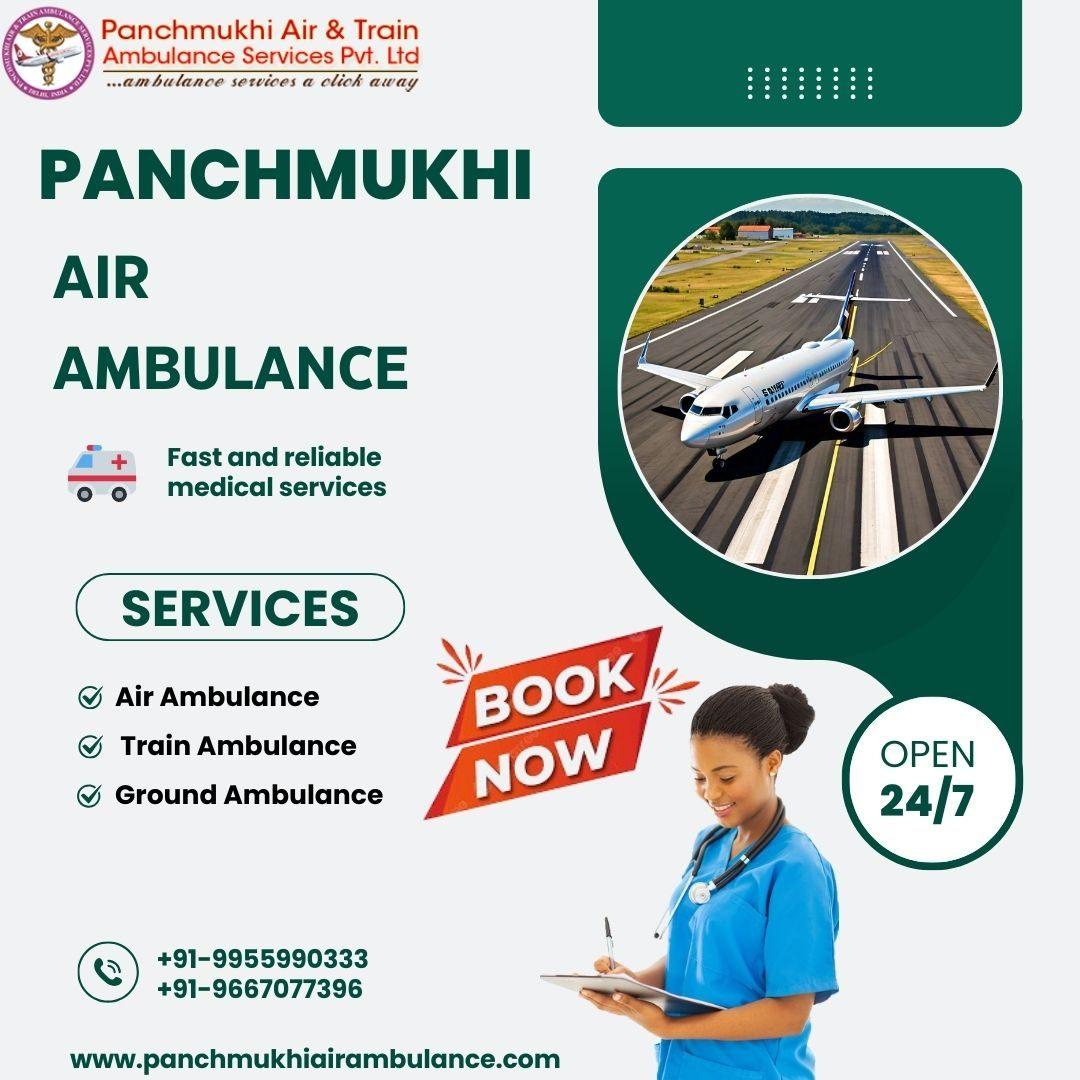 For Lifesaving Medical Facilities Use Panchmukhi Air Ambulance Service in Mumbai