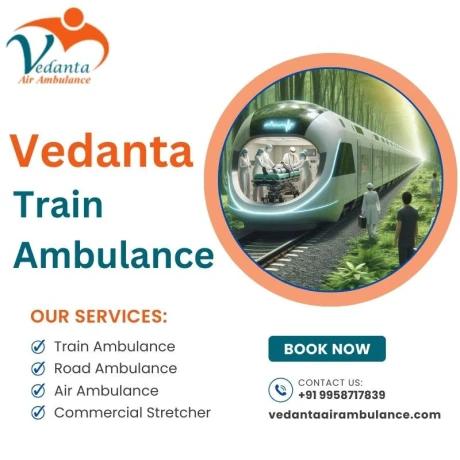 Vedanta Train Ambulance Service in Patna Provide Quick Medical Transportation