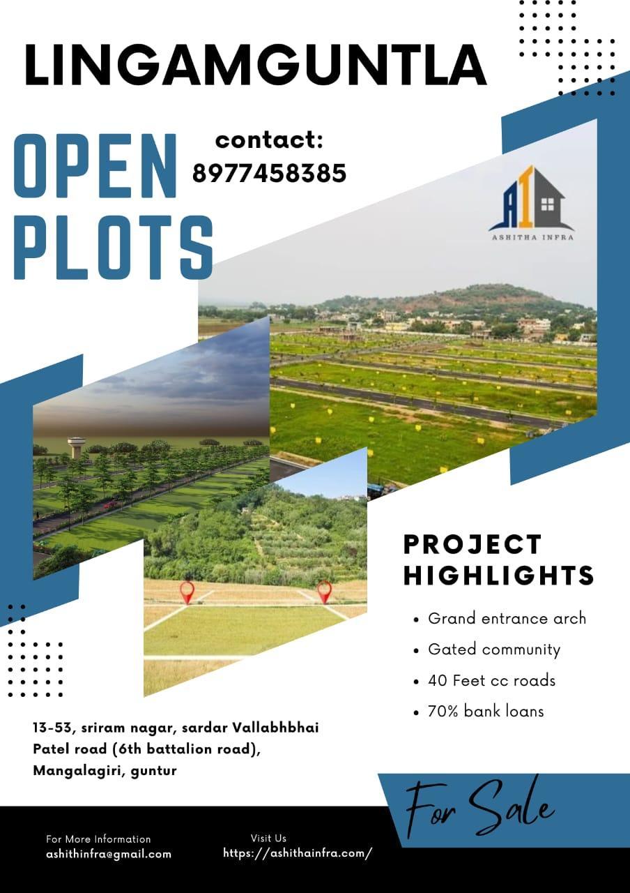 Open plots for sale in lingamguntla 