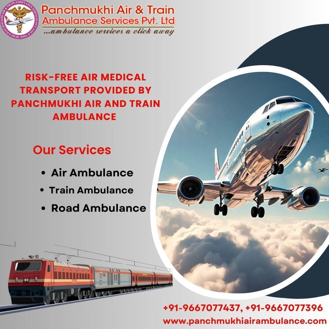For stress-free Patient Transfer Use Panchmukhi Air Ambulance Services in Delhi