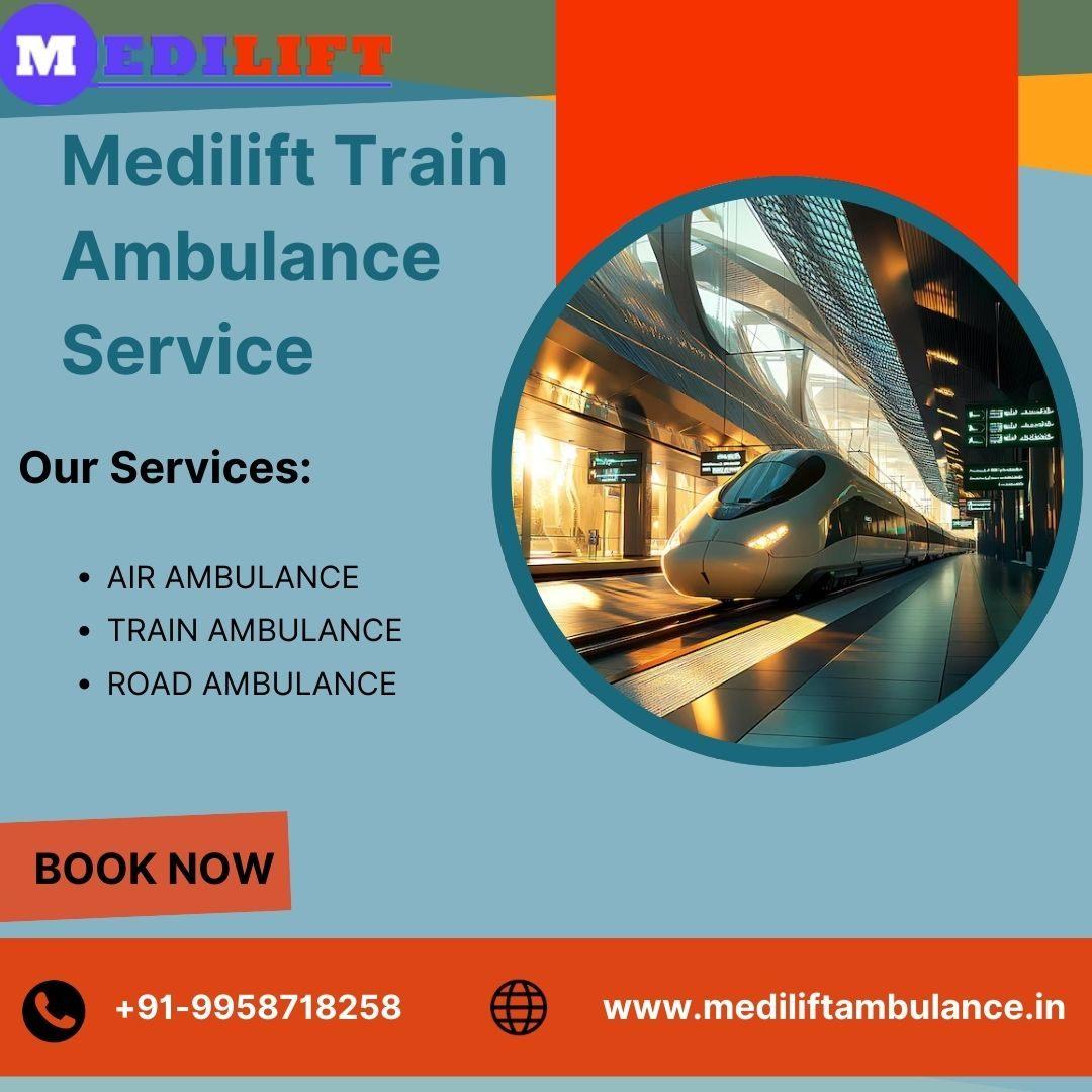 Medical Transfer from Medilift Train Ambulance in Allahabad is Easily Possible