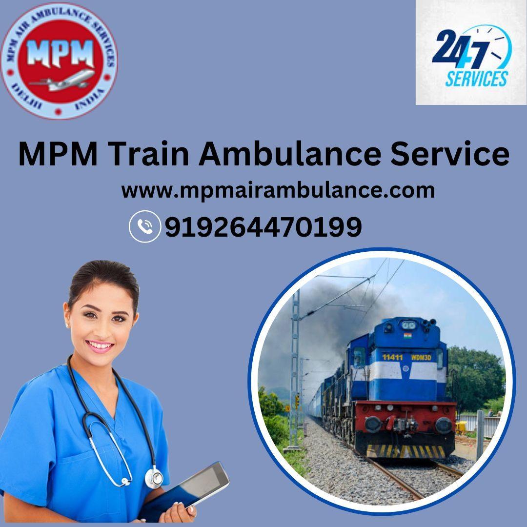 MPM Train Ambulance in Dibrugarh Offers Quick Services during Emergencies 