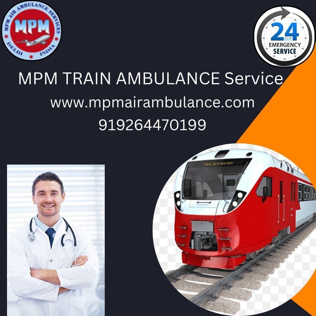   MPM Train Ambulance Service in Jabalpur includes the Finest Medical Equipment 