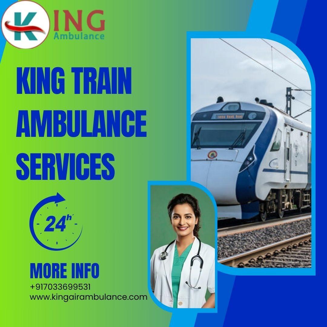 King Train Ambulance in Patna handles any emergency transfers
