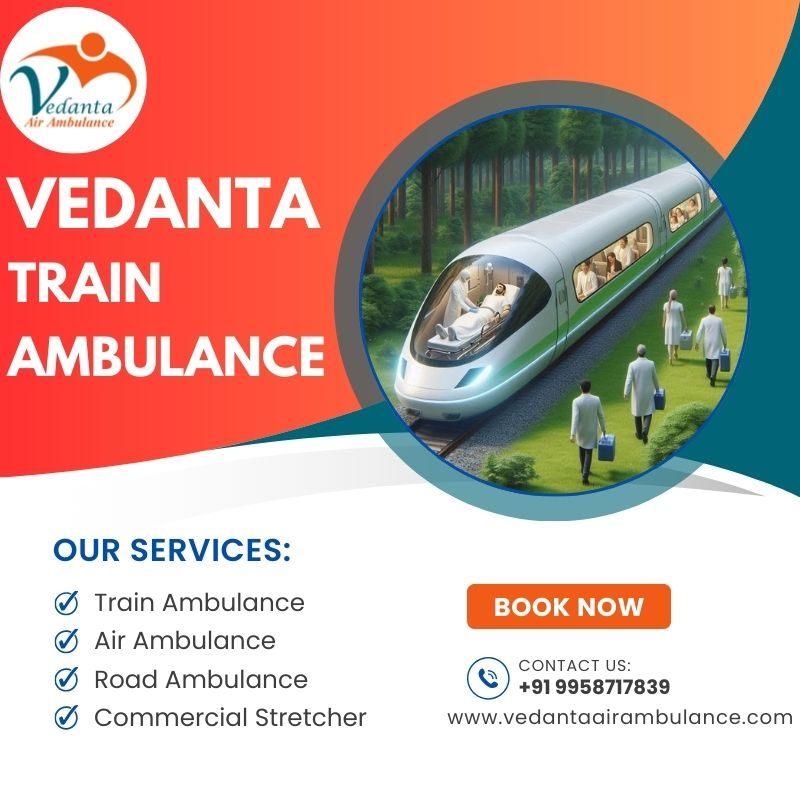 Train Ambulance Service in Mumbai by Vedanta Ensures Safe Patient Transfers