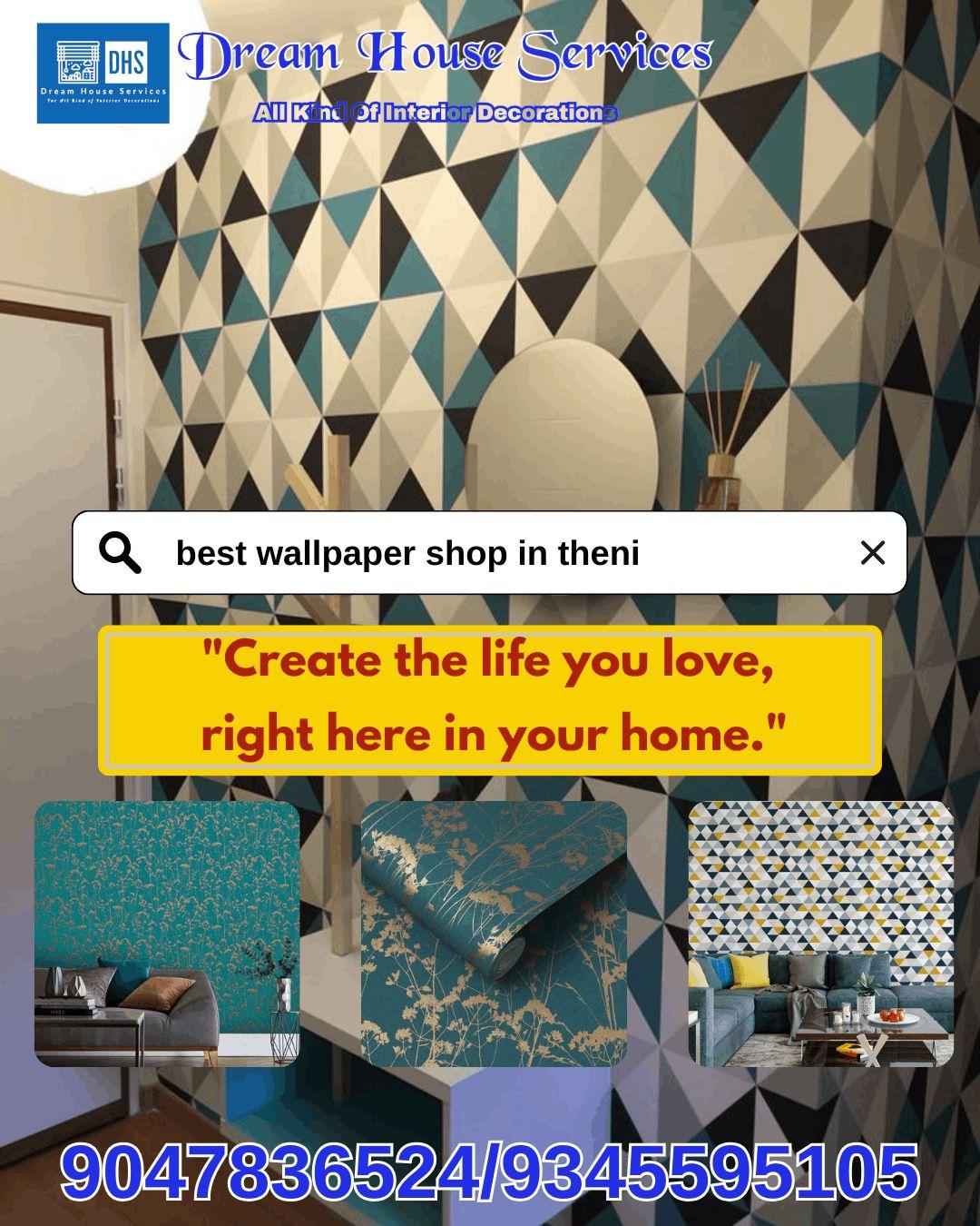 best wallpaper shop in theni 9047836524