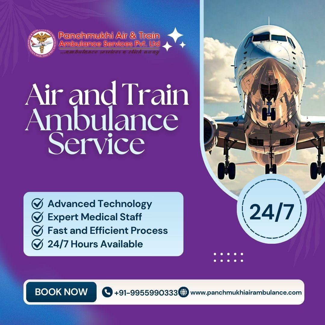 Choose Reliable Air and Train Ambulance Services in Dehradun by Panchmukhi