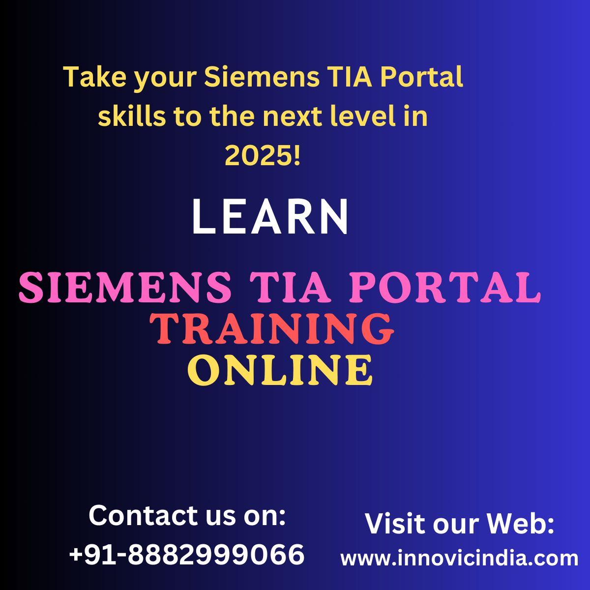 Siemens S7 PLC Programming with TIA Portal Training online.