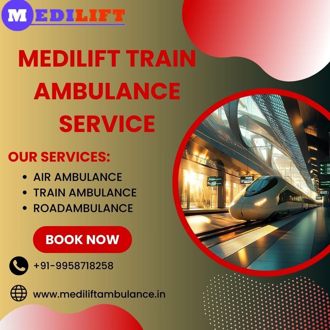 Get Long-Distance Patient Transfer with Medilift Train Ambulance in Bangalore