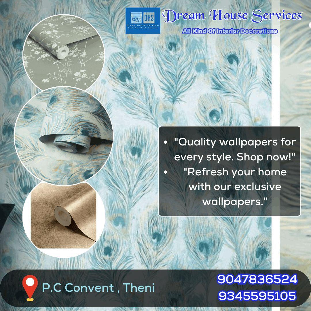 best wallpaper shop in theni bodi