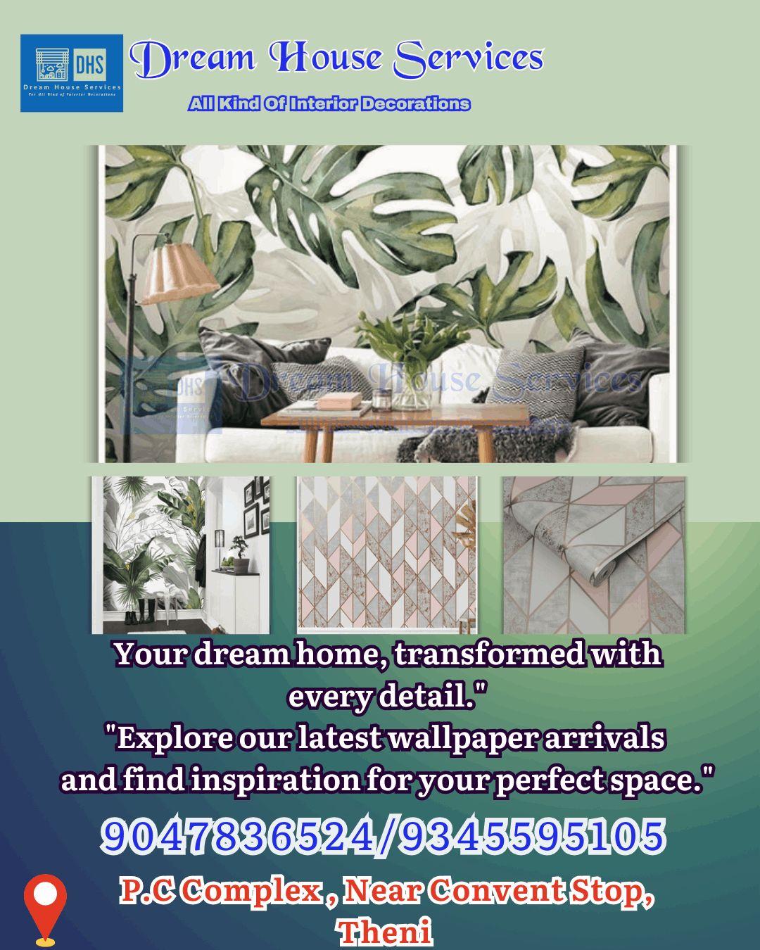 best wallpaper shop in theni 9047836524/9345559105