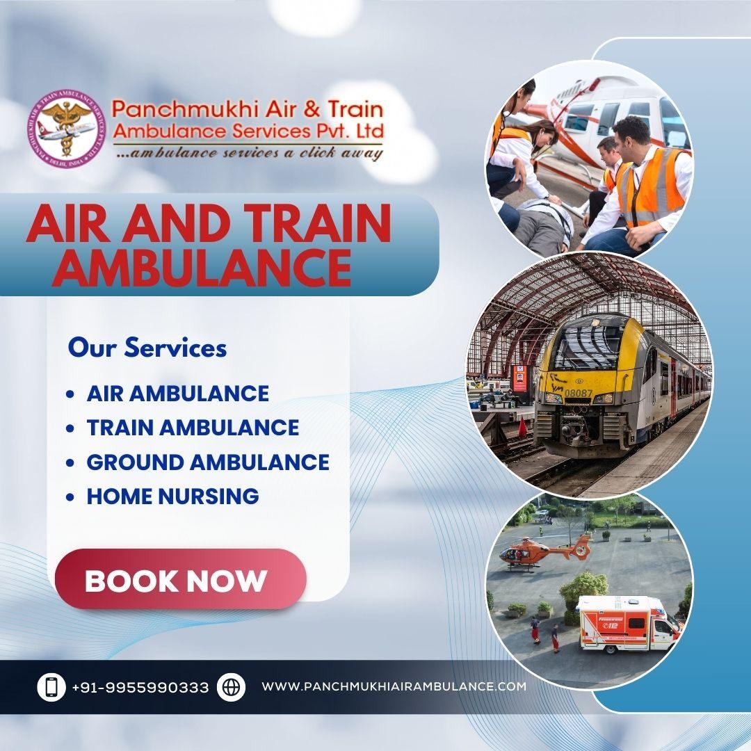 Book Air and Train Ambulance Services in Thiruvananthapuram By Panchmukhi
