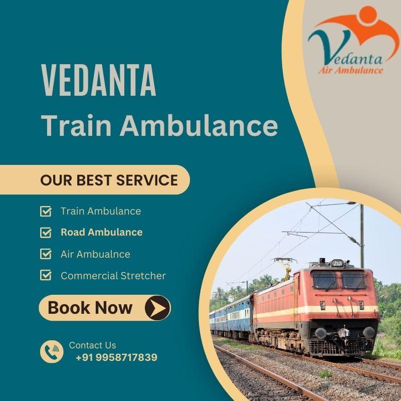 Select Vedanta Train Ambulance Service in Delhi for Safe Medical Transportation