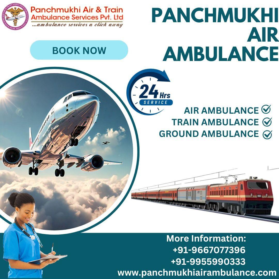 For Quick Transfer Process Take Panchmukhi Air Ambulance Services in Raipur