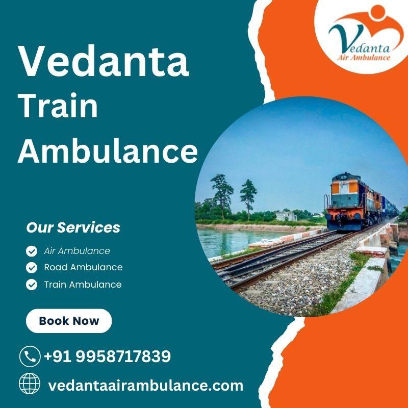 Vedanta Train Ambulance Service in Ernakulam : Emergency Medical Transportation