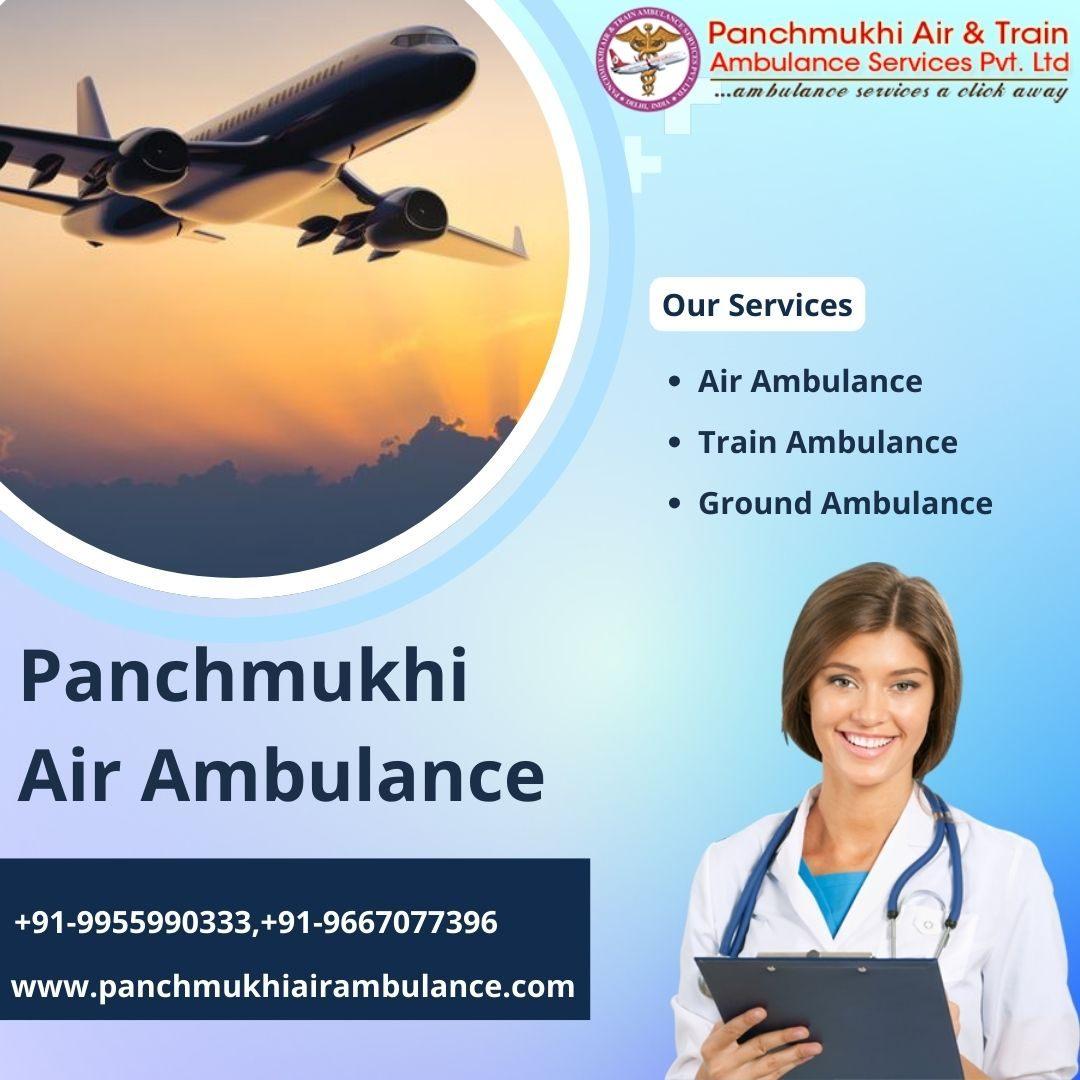 Choose Panchmukhi Air and Train Ambulance Services in North Lakhimpur 