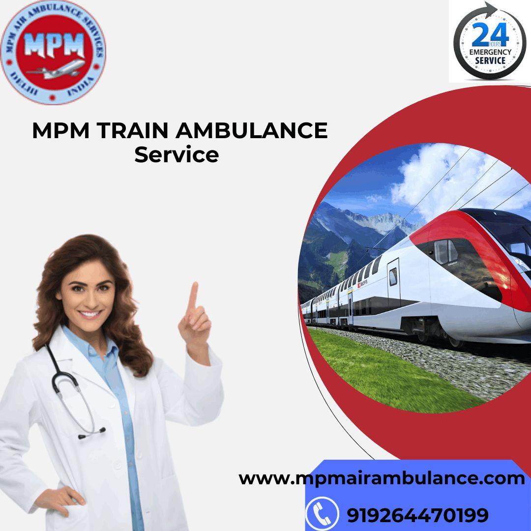  Safest Medical  is provided by MPM Train Ambulance Services in Gorakhpur