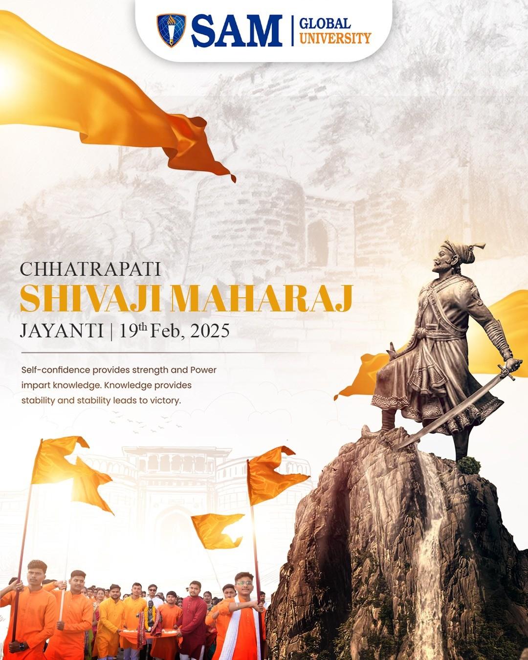 Remembering the great Chhatrapati Shivaji Maharaj on his Jayanti! 
