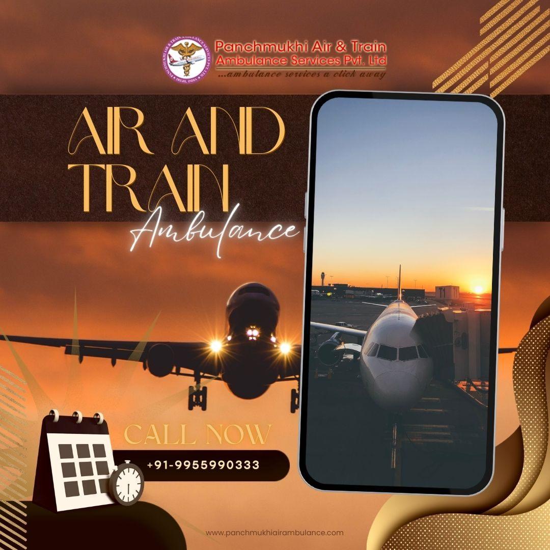 With Fabulous Medical Support Take Panchmukhi Air Ambulance Services in Siliguri