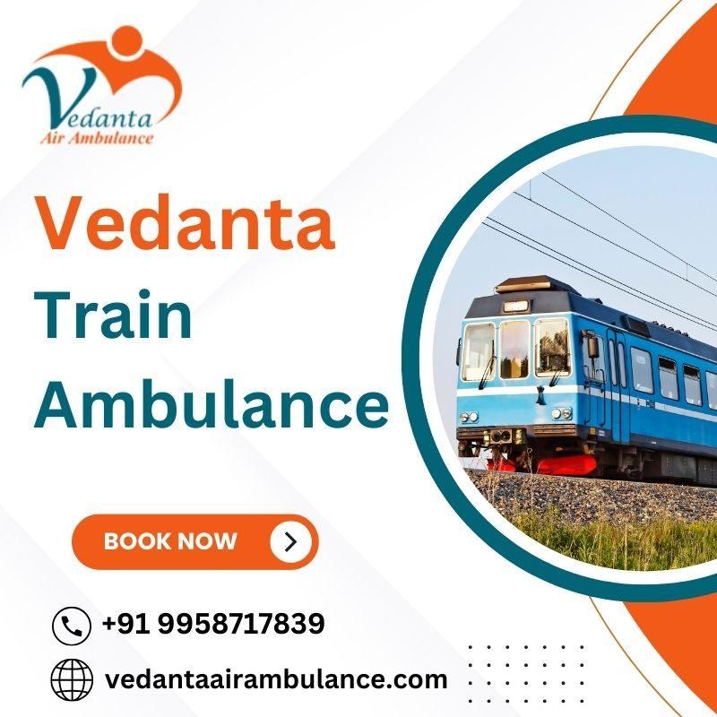 Vedanta Train Ambulance Service in Jammu for Emergency Patient Shift in India