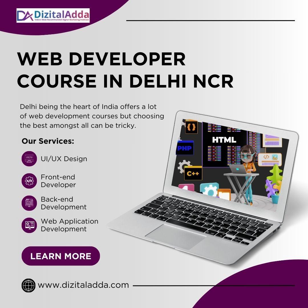Best Web Developer Course in Delhi NCR - Master Coding Skills