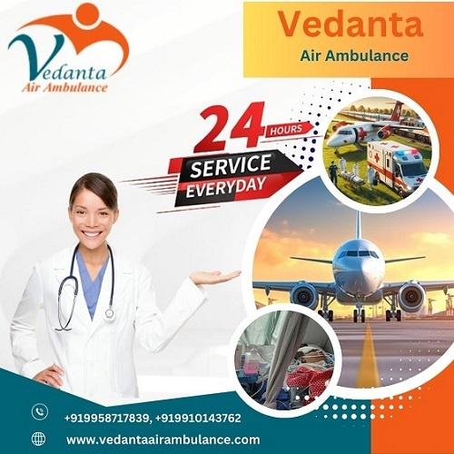 Book Vedanta Air Ambulance Service e in Gaya with Matchless Medical Service 