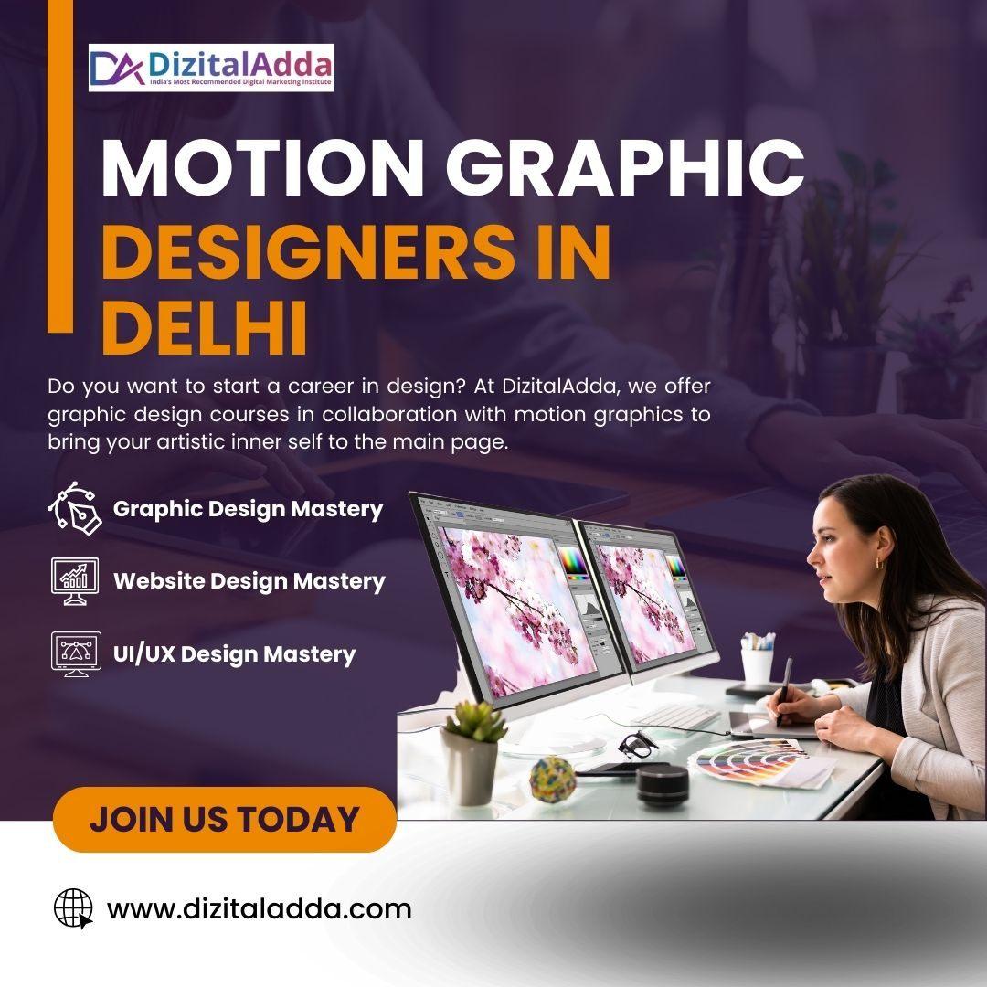 Top Motion Graphic Designers in Delhi for Creative Projects