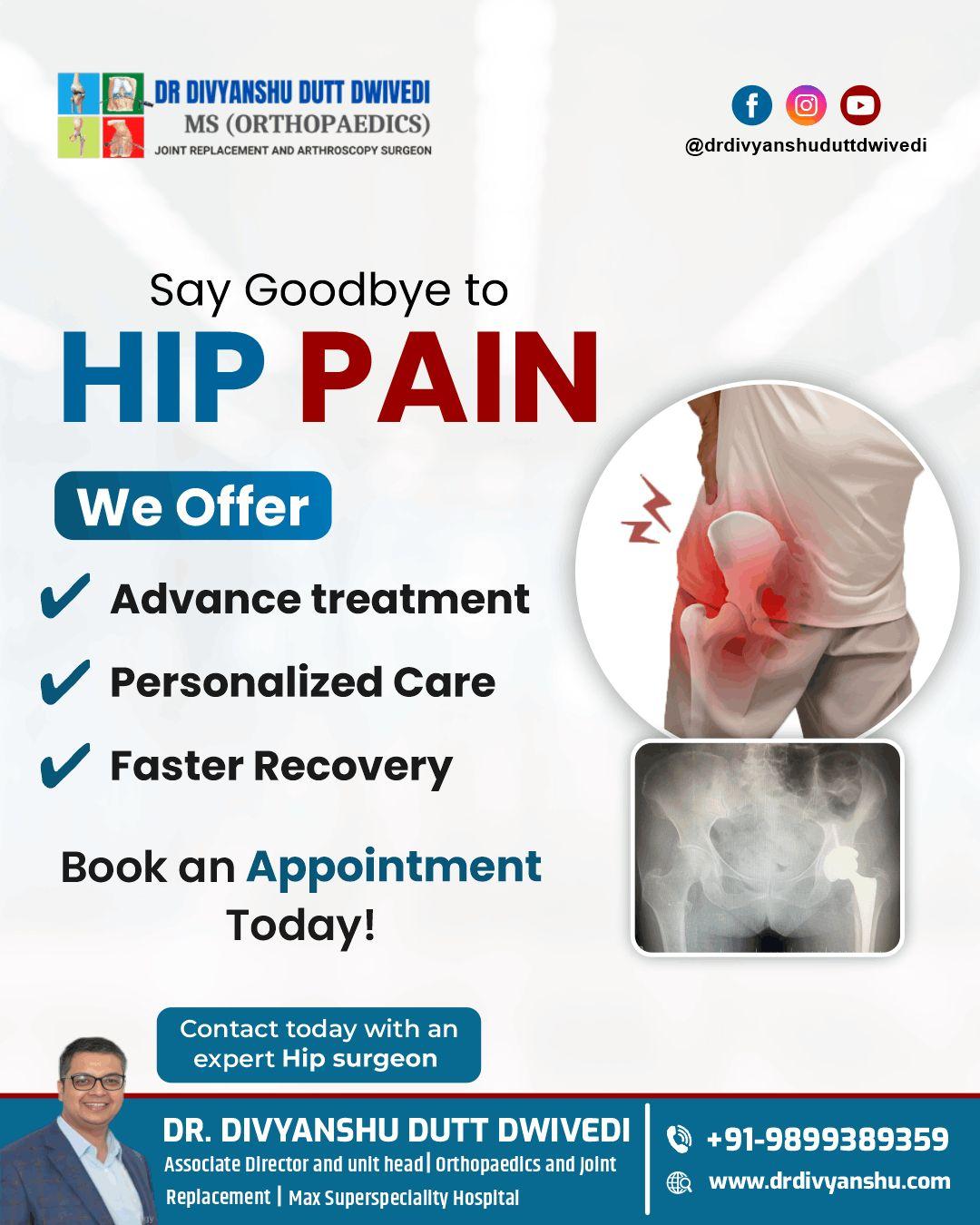  Regain Mobility -  Expert Hip Replacement in Lucknow!