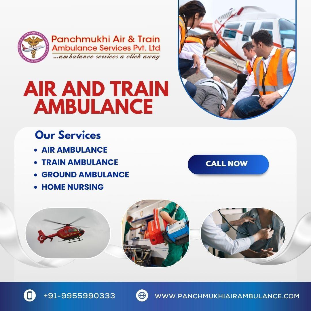 Use Excellence Air and Train Ambulance Services in Vellore By Panchmukhi