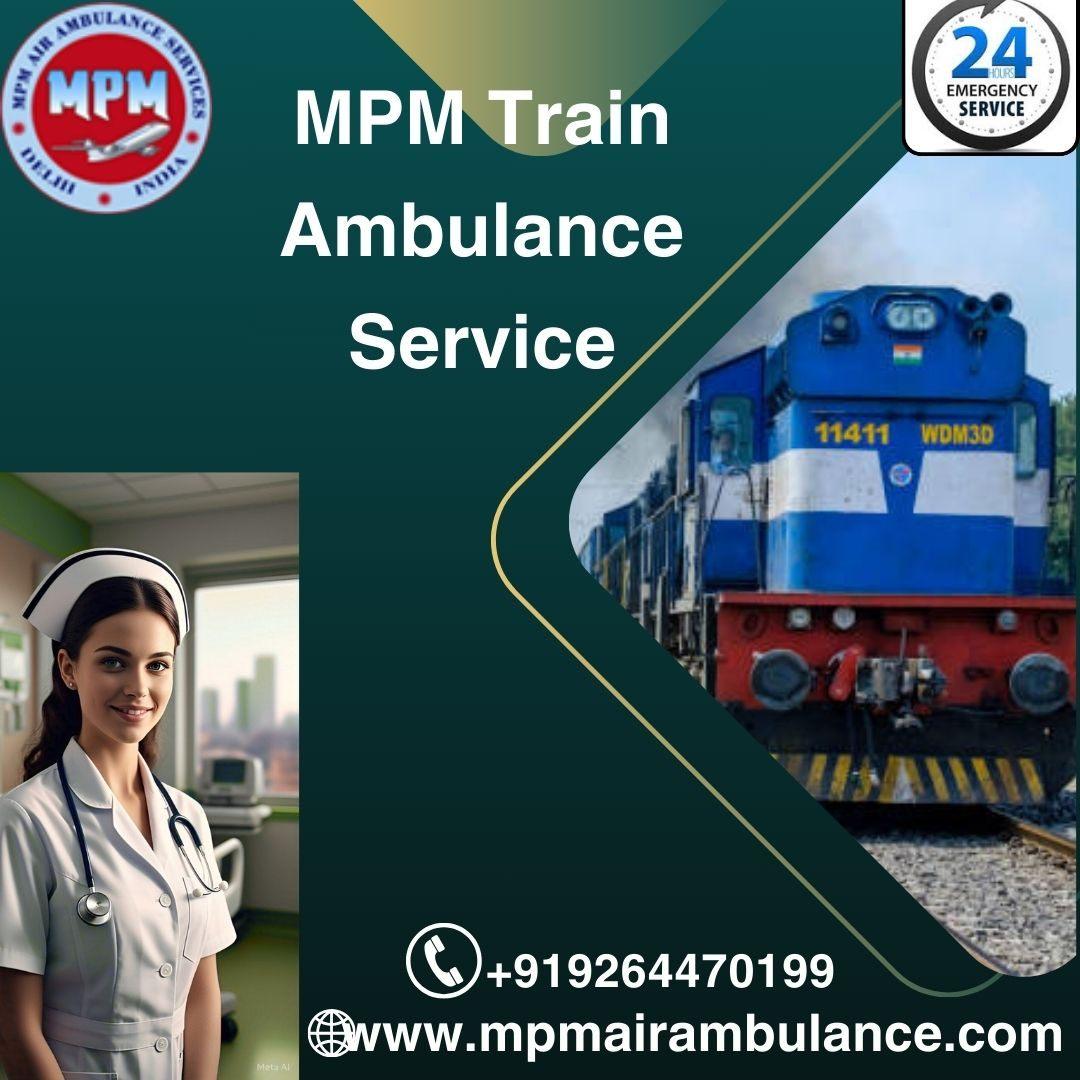 MPM Train Ambulance in Varanasi Moves Patients without Wasting Time