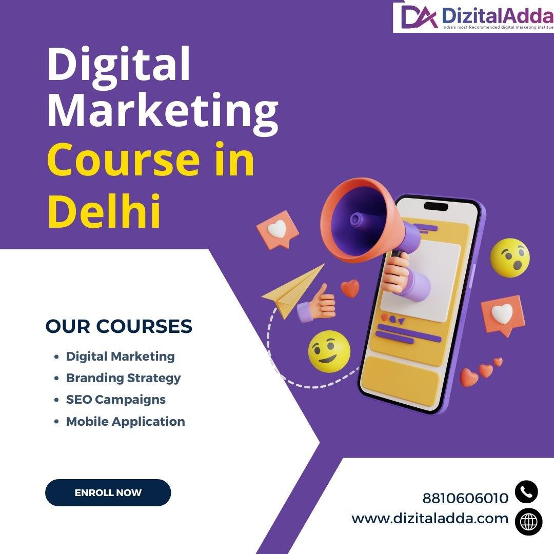 Best Digital Marketing Course in Delhi with 100% Placement Assistance