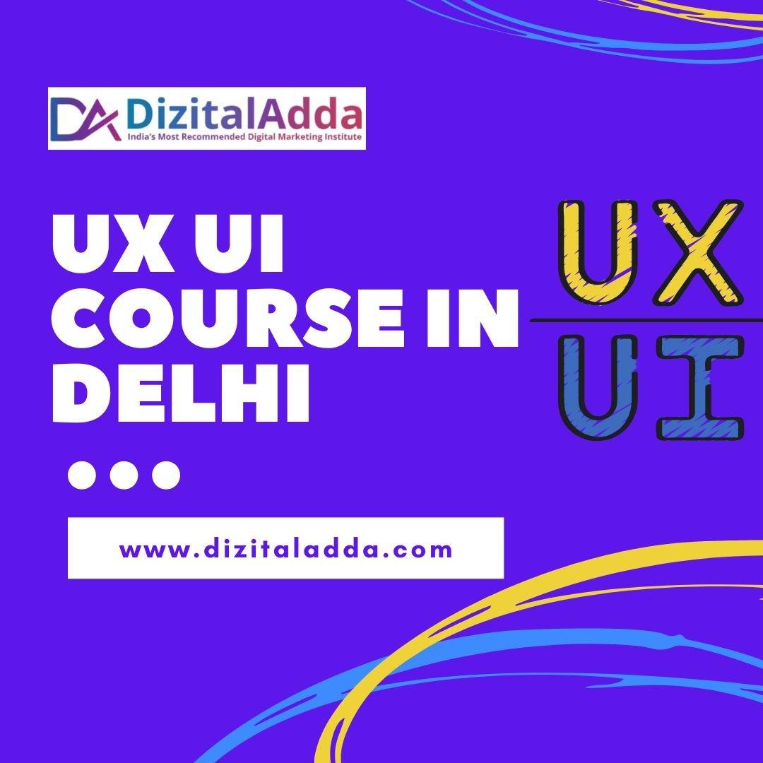  UX UI Course in Delhi Master User-Centric Design Skills