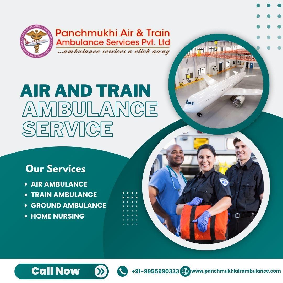 Hire Bed to Bed Transfer by Panchmukhi Air and Train Ambulance Services in Pune