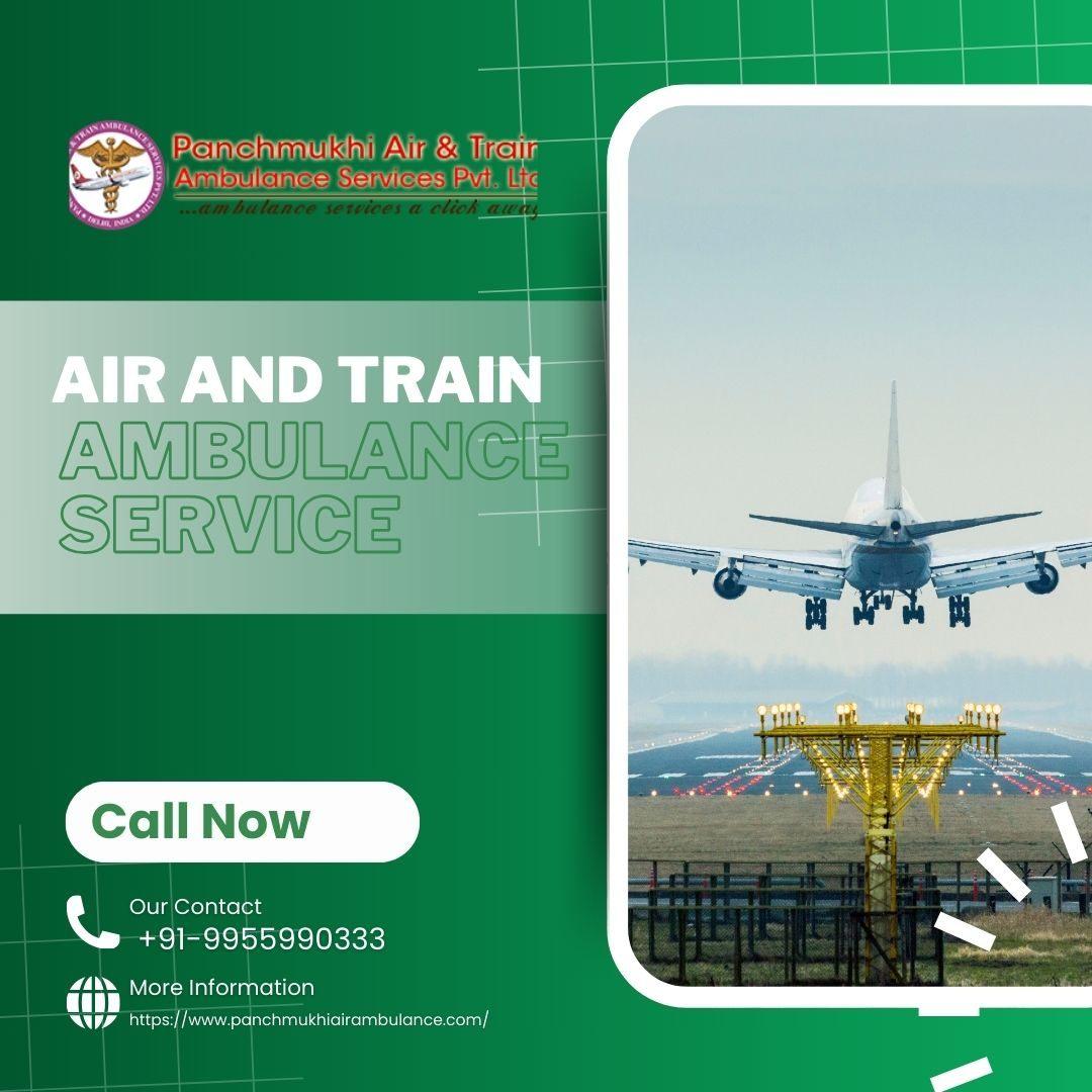 Hire Reliable Air and Train Ambulance Services in Visakhapatnam by Panchmukhi