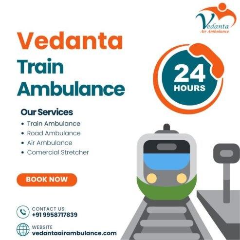 Vedanta Train Ambulance Services in Siliguri for Any Emergency Medical Emergency