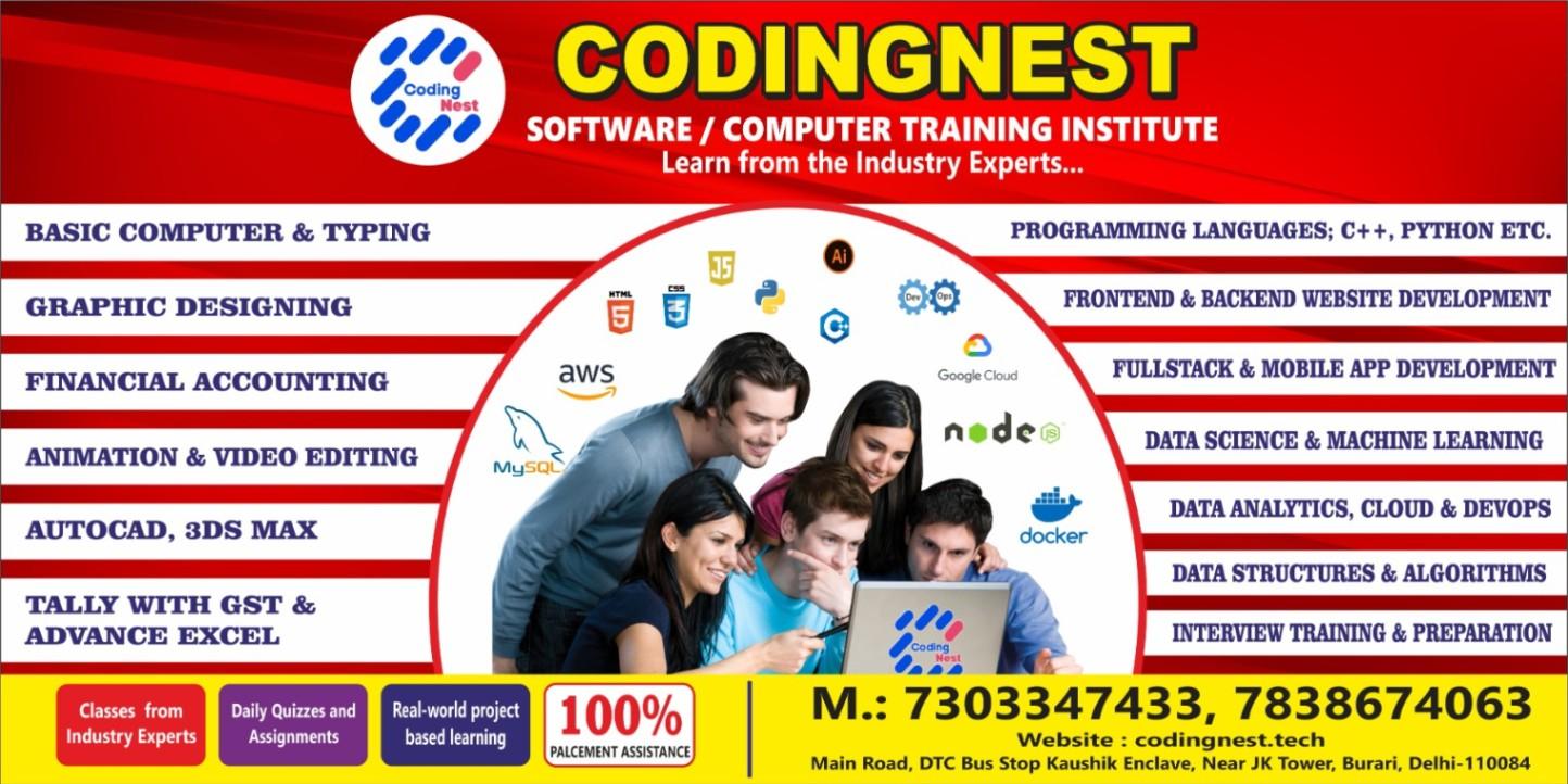 CodingNest Software/Computer Training Institute