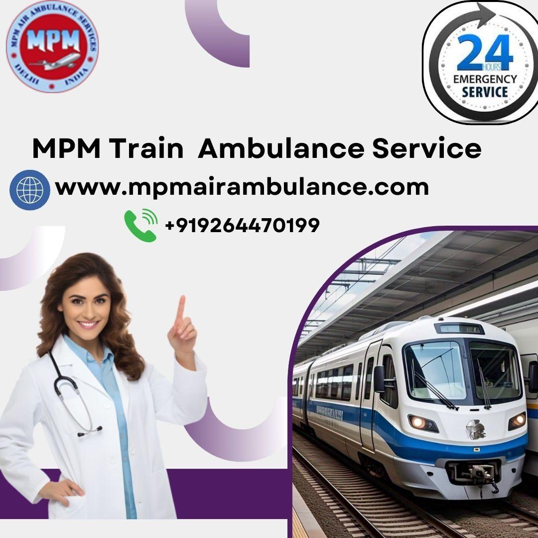 Book fairly-rated relocation by MPM Train Ambulance Service in Lucknow