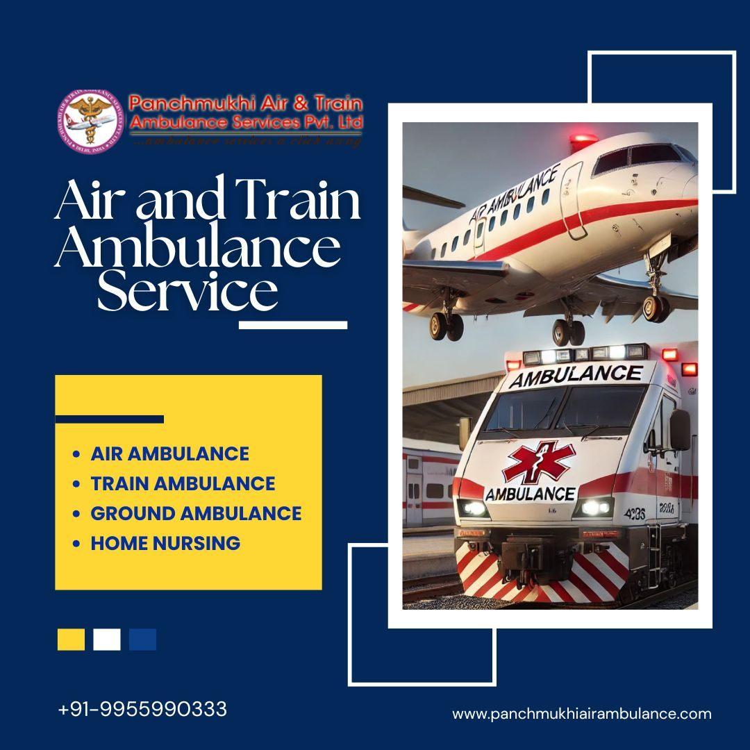 Easily Book Medical Air and Train Ambulance Services in Chennai By Panchmukhi 