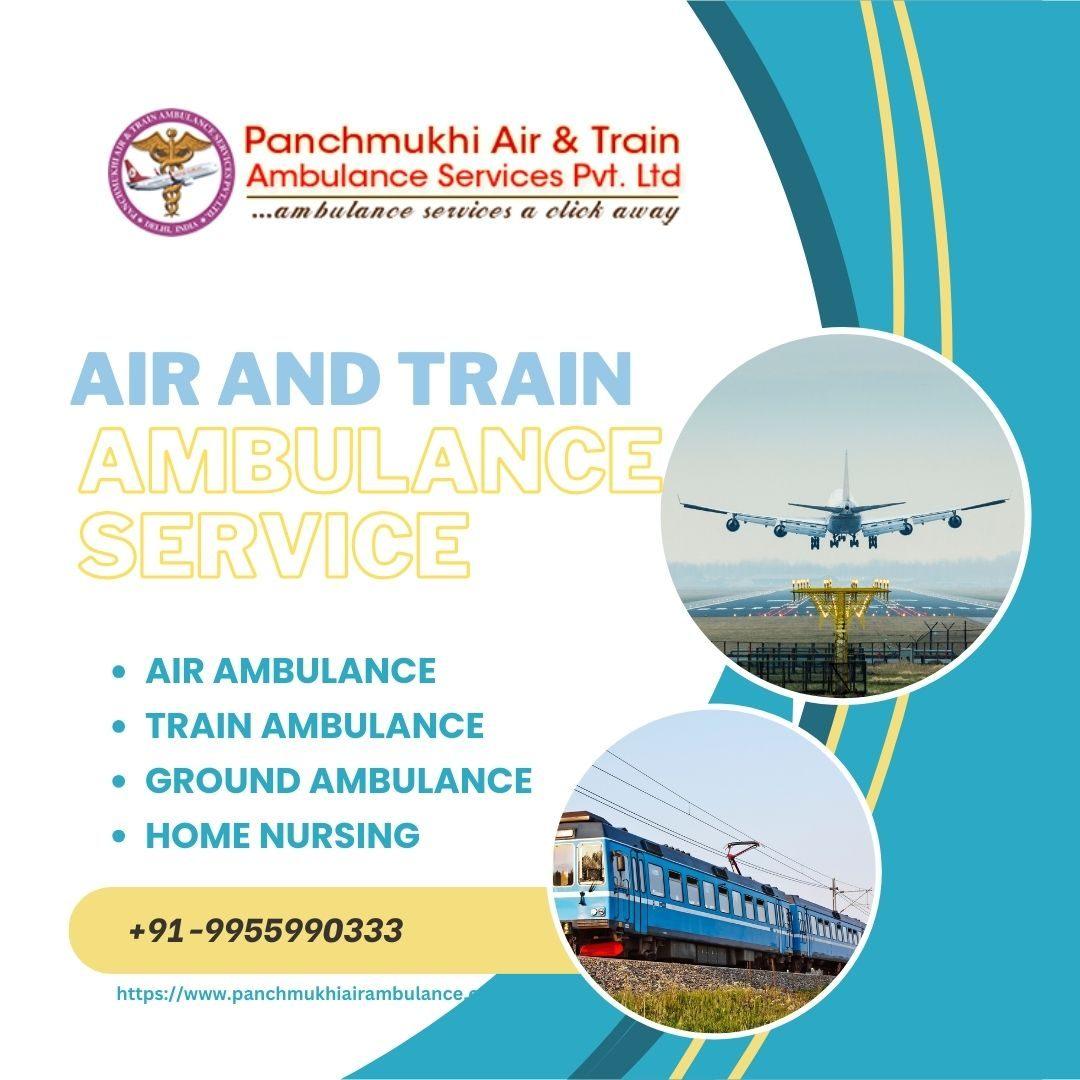 Use Panchmukhi Air and Train Ambulance Services in Bangalore with Dedicated Team
