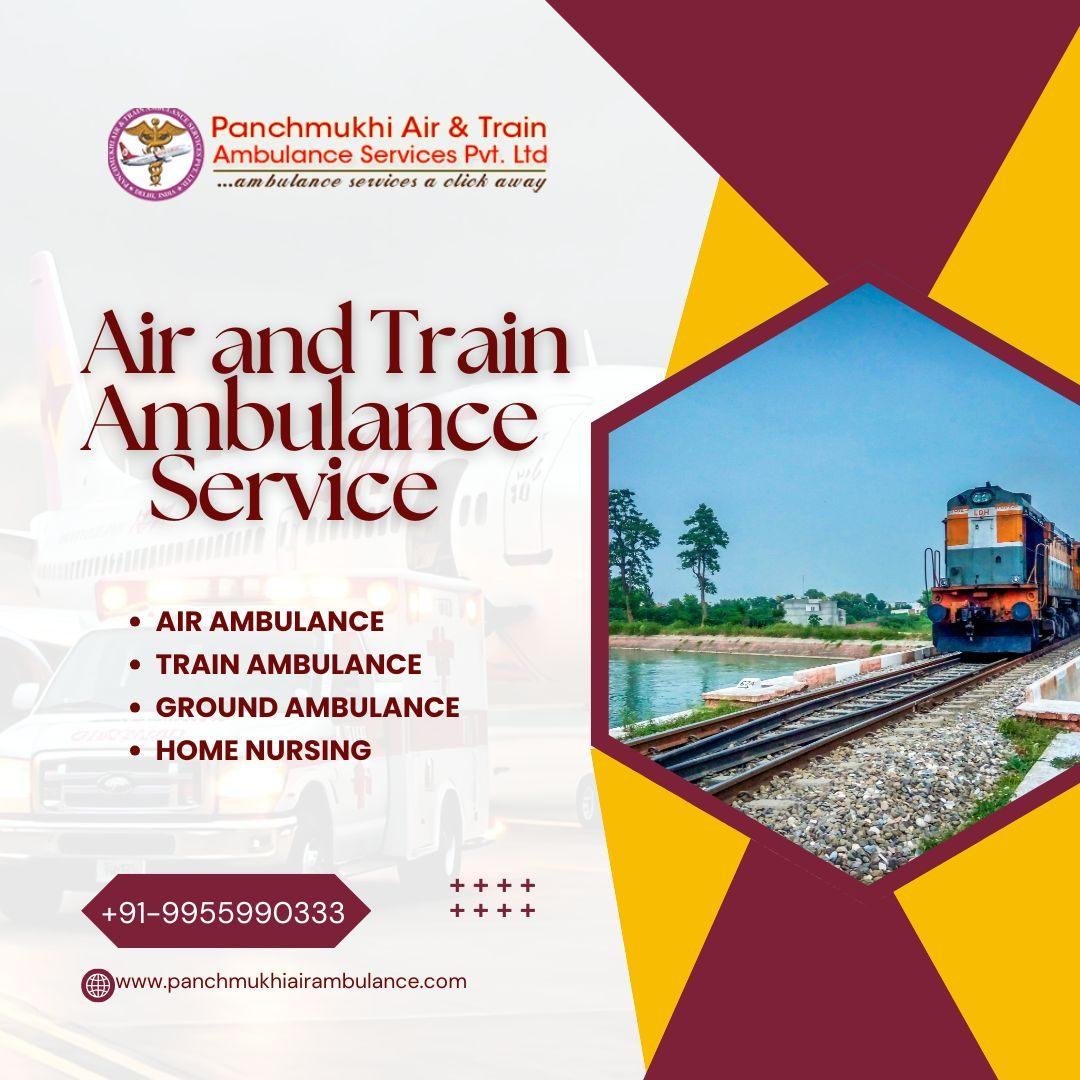 Utilize Advance Facility Air and Train Ambulance Services in Delhi By Panchmukhi