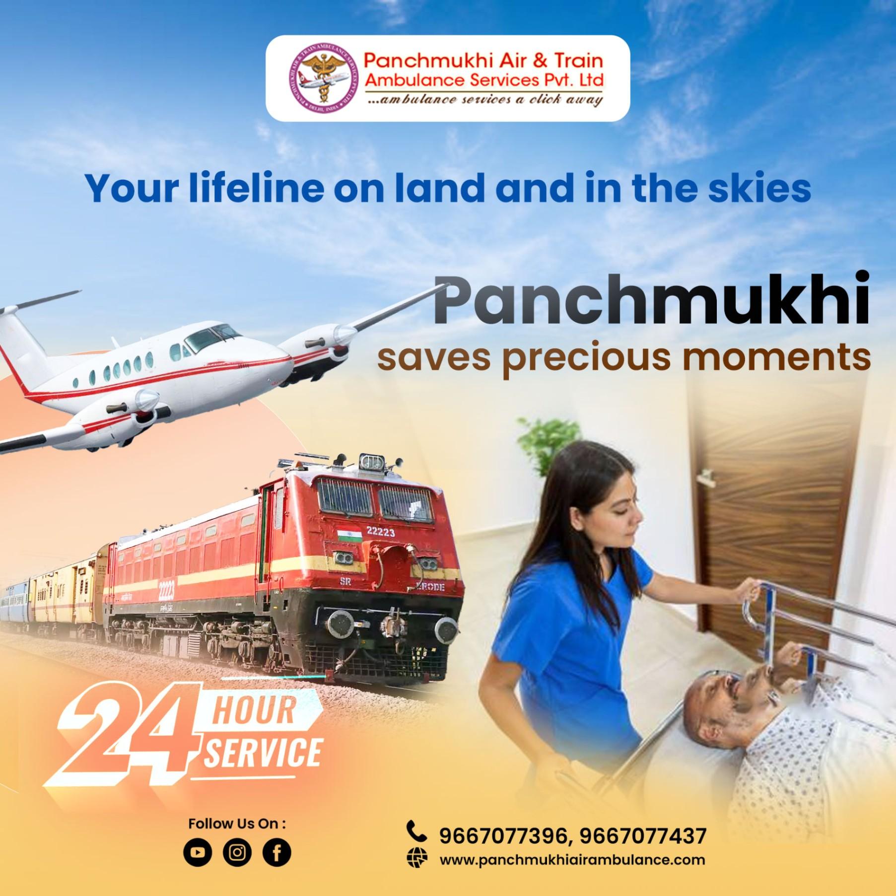 Contact Panchmukhi Train Ambulance in Ranchi for any kind of Medical Transfer