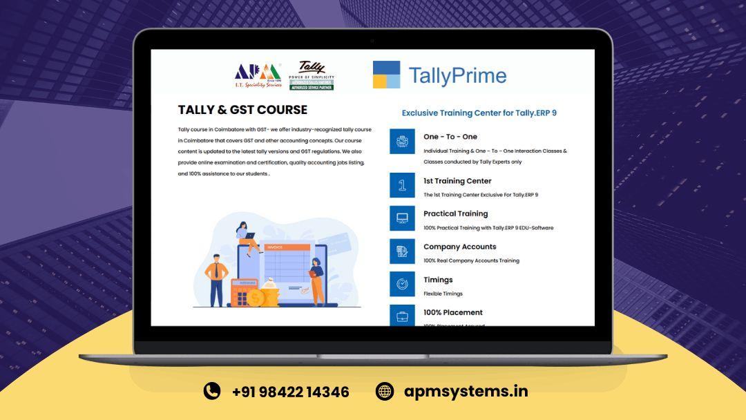 Grow Your Future with Tally Professional Courses in Coimbatore