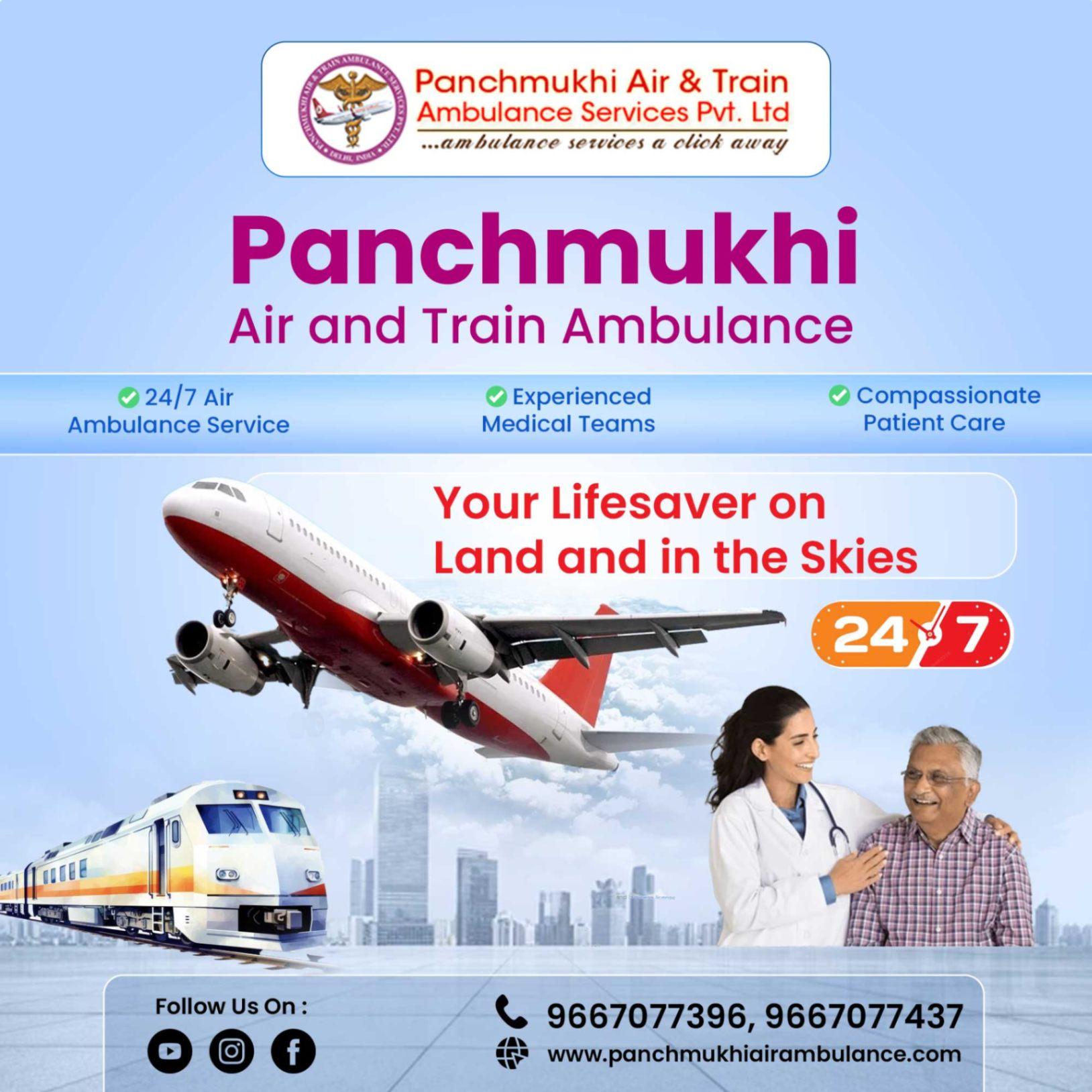 Avail Panchmukhi Train Ambulance for Critically Injured Patients in Patna