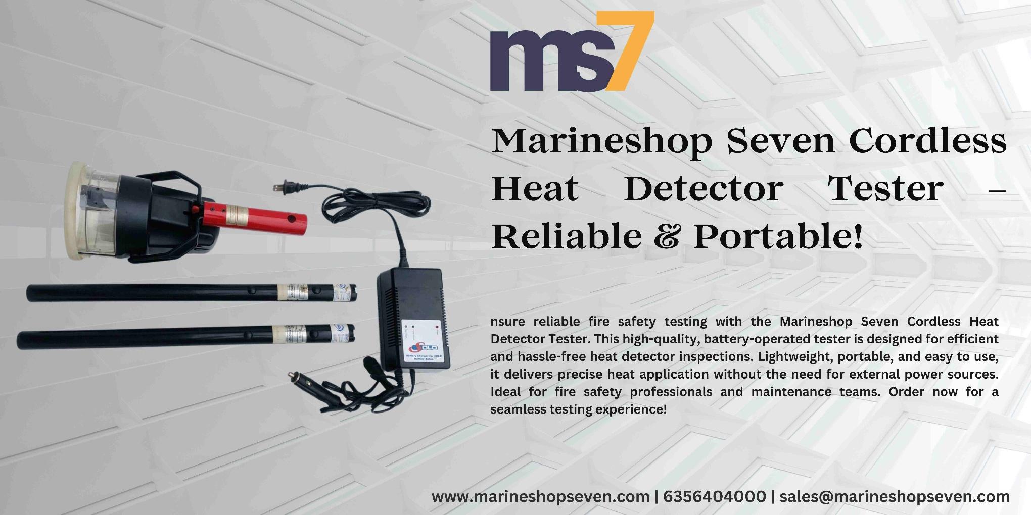 Marineshop Seven Cordless Heat Detector Tester Reliable Portable!