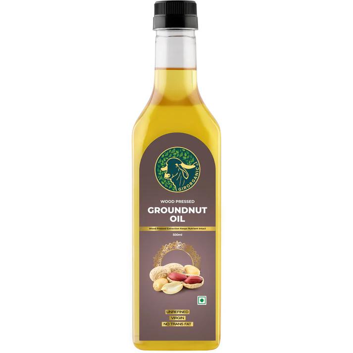 Buy Premium Kachi Ghani Groundnut Oil  100% Pure & Cold Pressed