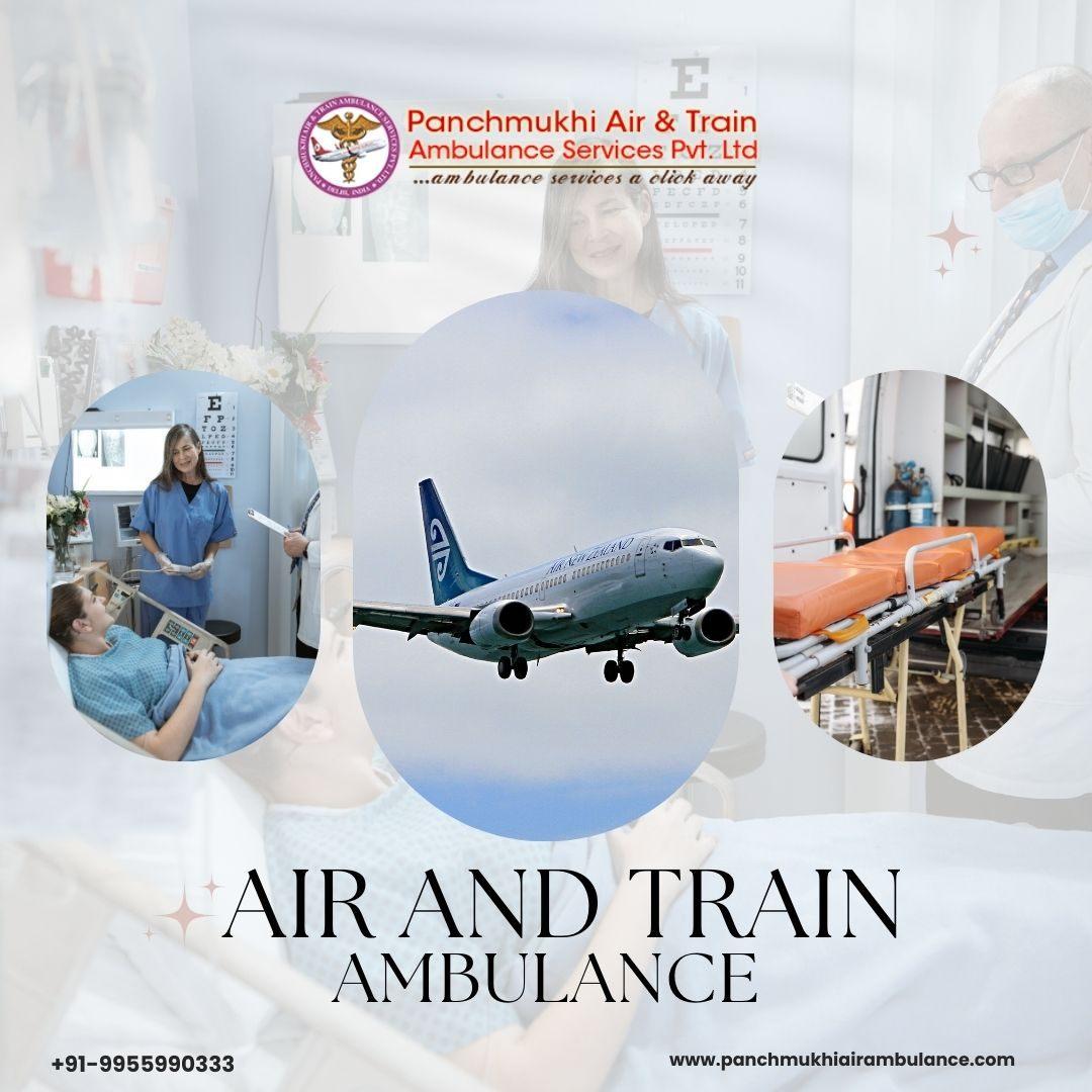 Book Life-Saving Air and Train Ambulance Services in Ranchi By Panchmukhi
