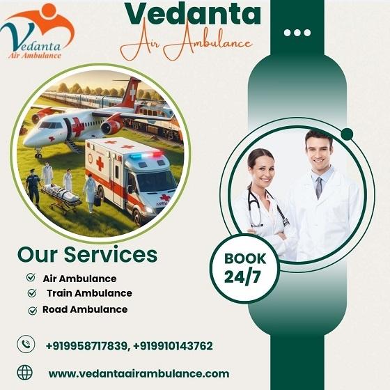 Hire Vedanta Air Ambulance in Kanpur for Reliable Emergency Patient Shifting 