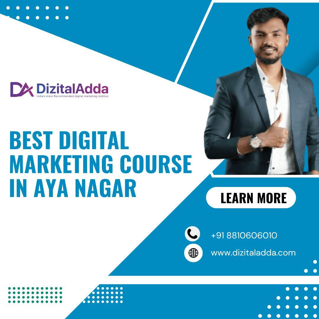 Best Digital Marketing Course in Aya Nagar | Learn SEO, PPC & More